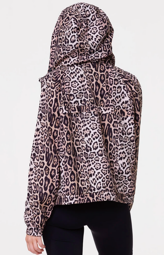 Image Title Onzie Breakaway Jacket - Leopard